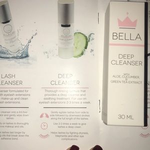 Brand new Bella lash deep cleanser